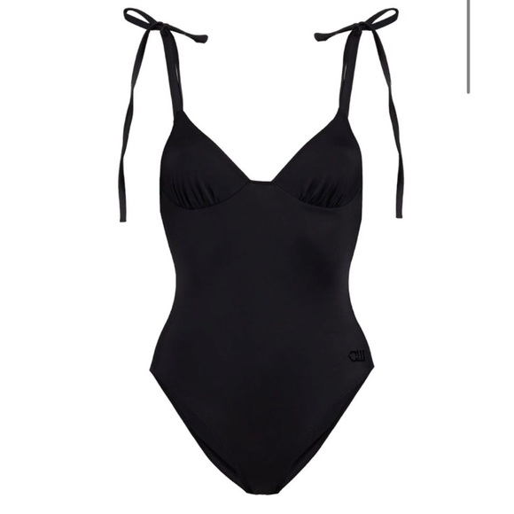 NWT ANTHRO SOLID & STRIPED the Olympia in black size XS - Picture 2 of 12